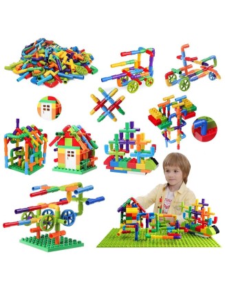 Construction Pipe Building Blocks